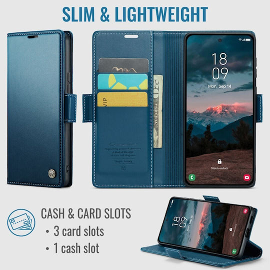 Caseme 023 Luminus Wallet Μπλε (Xiaomi 17T)
