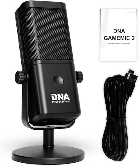DNA Gamemic 2 Set Microfon USB De Birou Pentru Studiou