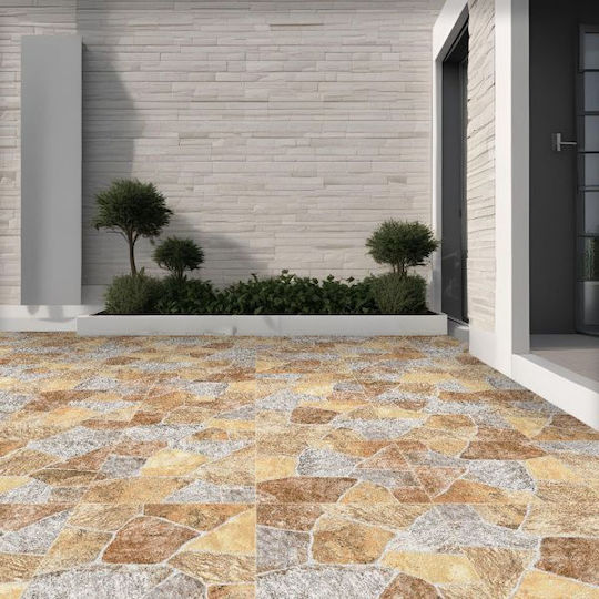 Fliese Für Außenbereich Boden / Wand Aus Granit Matt 60x30cm Braun