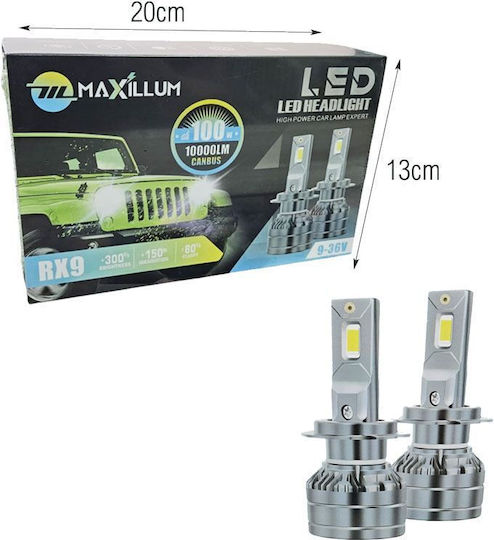 Car Lamp H4 Canbus LED 9-36V