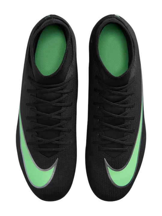 Nike Mercurial Superfly 11 Club FG/MG Fußballschuhe mit Stollen Schwarz