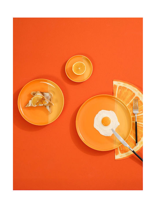 ASA Selection Joy Round Porcelain Orange Serving Bowl