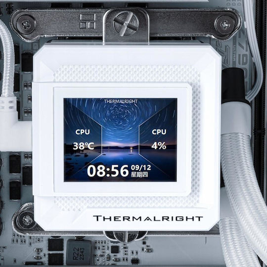 Thermalright Frozen Warframe SE 360 ARGB Sisteme De Răcire Cu Apă AIO CPU Cu 3 Ventilatoare 120mm Albe