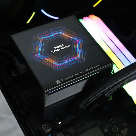 Thermalright Hyper Vision 360 UB ARGB Water Cooling System AIO CPU With 3 Fans 120mm