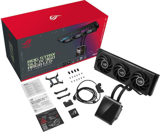 Asus ROG Strix SLC IV 360 AIO Водно Охлаждане За CPU С 3 Вентилатора 120mm И ARGB Осветление