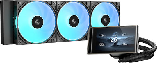 Deepcool LT360 Vision Υδρόψυξη AIO CPU με 3 Ανεμιστήρες 120mm και ARGB Φωτισμό
