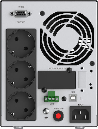 Borri Galileo RT 1000VA/900W (IEC) UPS On-Line 900W mit 3 IEC Steckdosen