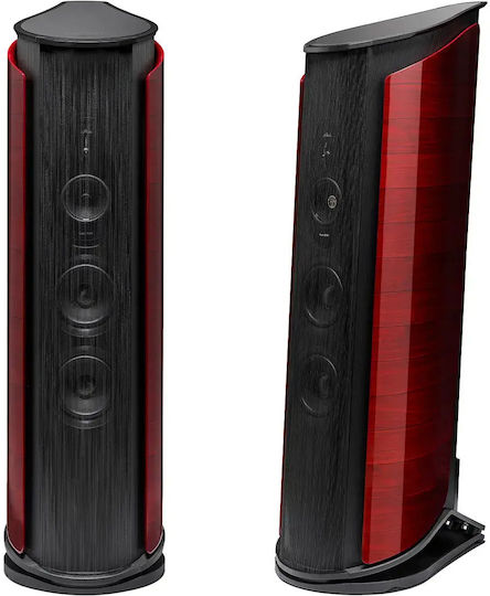 Sonus Faber Reference Aida Ii Ζεύγος Ηχείων Hi-Fi Δαπέδου 100W Π48.2xΒ78xΥ172.5εκ. Κόκκινο