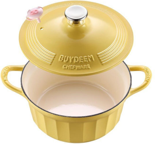 Buydeem Ρηχή Κατσαρόλα από Μαντέμι 3.9lt /