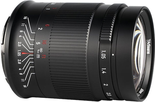 7artisans Voller Rahmen Kameraobjektiv Photoelectric 50mm f/1.05 Festbrennweite für Canon R Mount Black