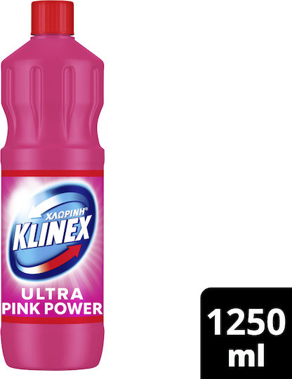Klinex Ultra Protection Dickflüssige Bleiche mit Duft rosa Strom 1.25lt