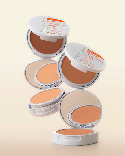 Tecnoskin Sun Protect Mineral Gesichts Sonnencreme SPF50 mit Gefärbt Mittel 10gr