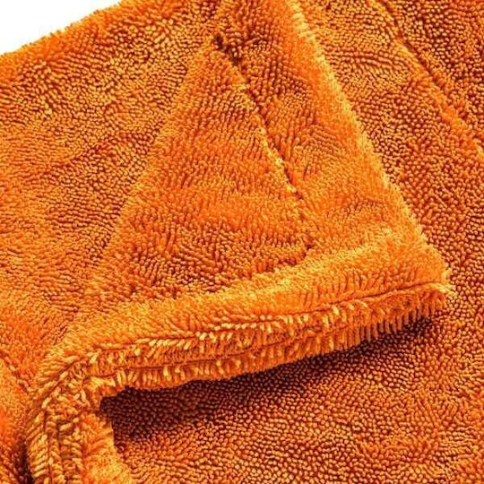 Moje Auto Twisted Loop Mikrofaser-Auto-Tücher für Körper Auto 1200gsm Orange 90x60cm