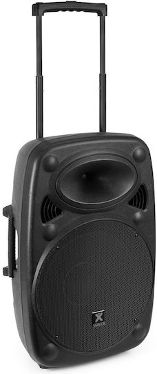 Vonyx Karaoke Lautsprecher mit Kabellosen Mikrofonen Verve46 SOSPA1087 Schwarz
