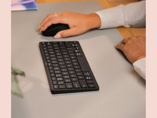 Trust Nado II Kabelloses Bluetooth Tastatur Englisch (US)