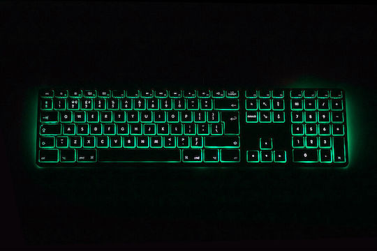 Matias Aluminum for Mac RGB Keyboard Only English UK Silver
