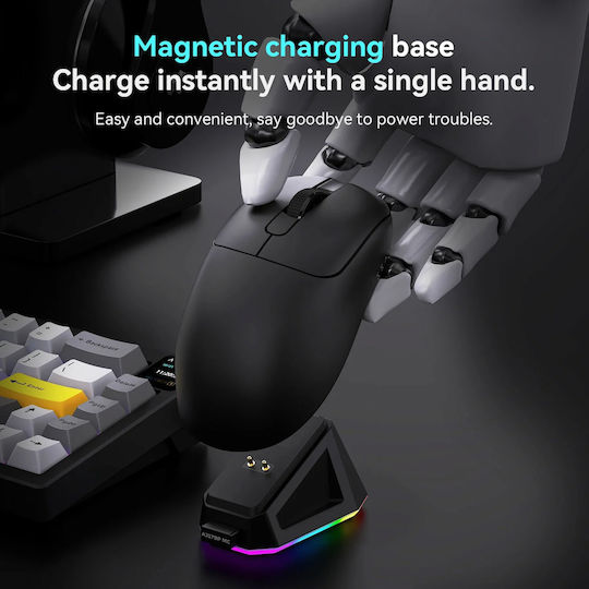 Ajazz AJ179P Wireless RGB Gaming Mouse Black