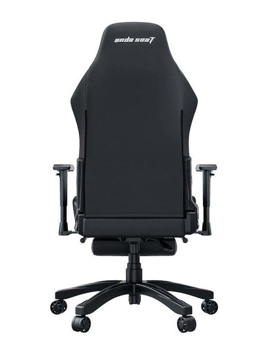 Anda Seat Luna Pro Gaming Chair in Artificial Leather with Adjustable Arms and Footstool Black