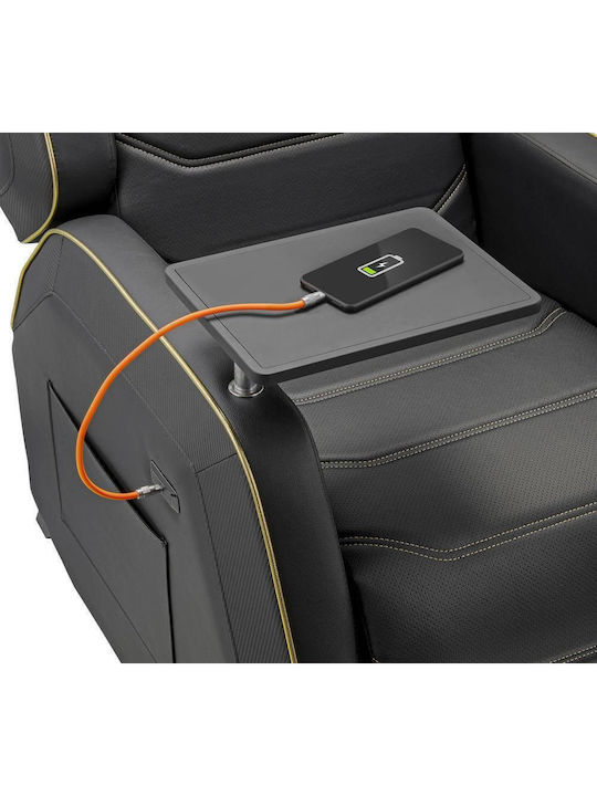 Cougar Ranger Pro Royal Artificial Leather Gaming Chair Black