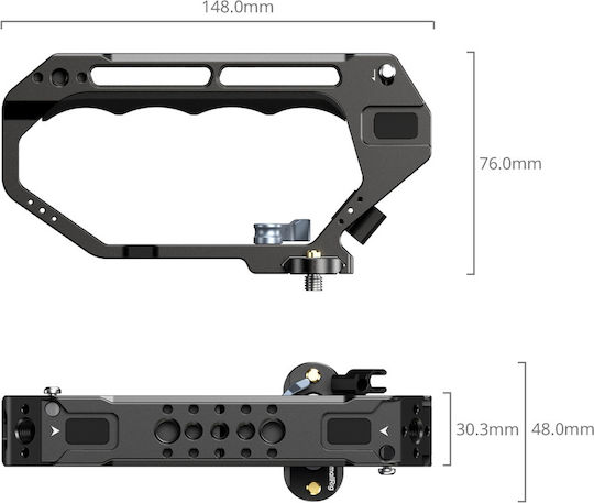 Smallrig D-style Top Handle Nato Clamp 5661