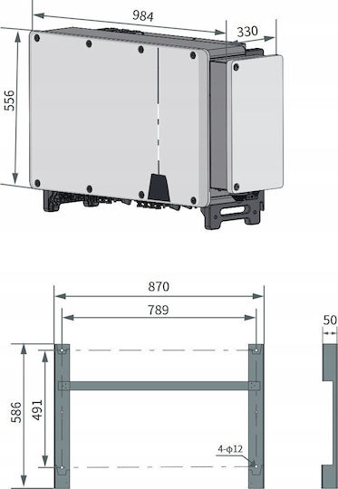 Solplanet ASW 80K-LT Inverter Ισχύος (Μονοφασικό) FOWSOPINW0080