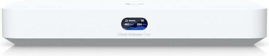 Ubiquiti Wireless Router Ubiquiti Unifi Cloud Gateway Fiber Switch 4x2,5g 1x10g 2xsfp+ Poe 30w 500+ Benutzer