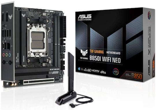Asus Tuf Gaming B850i WIFI Neo Motherboard Mini ITX with AMD AM5 Socket 90MB1PI0-M0EAY0