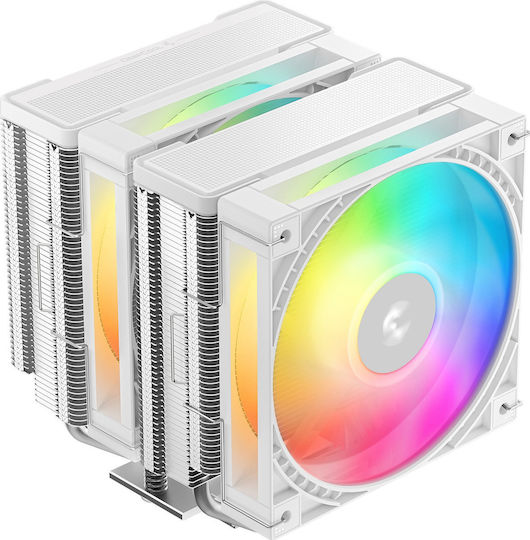 Deepcool AG620 G2 WH CPU-Kühlerlüfter mit ARGB Beleuchtung