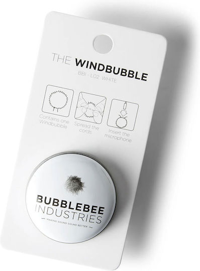 Bubble Bee Bubble Bee Fur Microphone Windscreen BBI-L02 White