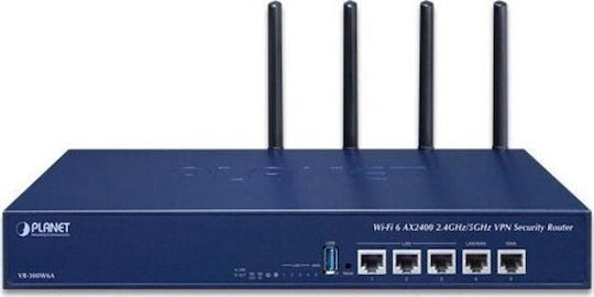 Planet VR-300 Wireless Router cu 4 Porturi Gigabit Ethernet