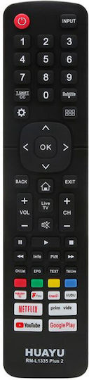 Huayu Telecomandă compatibilă RM-L1335PLUS2 pentru televizoare Hisense