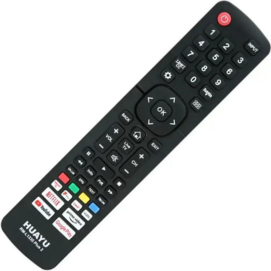 Huayu Telecomandă compatibilă RM-L1335PLUS2 pentru televizoare Hisense
