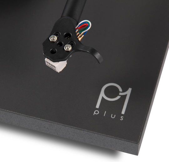 Rega Planar 1 Plus Plattenspieler mit Vorverstärker Schwarz