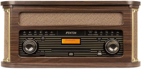 Fenton Memphis 102.187 Грамофон с Вградени говорители Кафяв