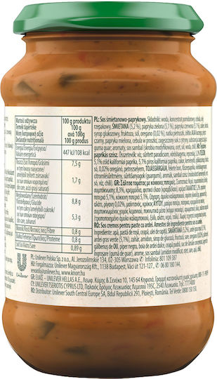 Knorr Tomato Sauce Peppers 400gr