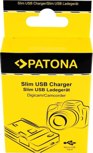 Patona Einzeln Batterieladegerät Kompatibel mit Panasonic