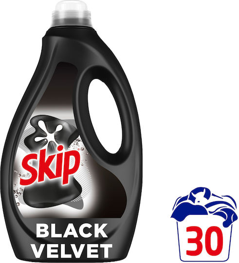 Skip Velvet Liquid Detergent for Black Clothes 1.5lt (30 Measuring Cups)