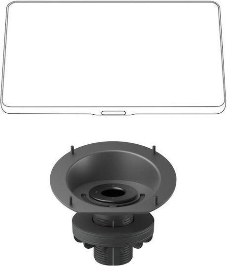 Logitech Tap Riser Mount Компютърна и периферна стойка Периферни устройства Черен