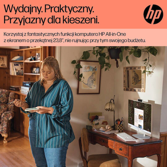HP 24-cr0334nw 23.8" (Ryzen 7-7730U/16GB/512GB SSD/FHD/No OS)