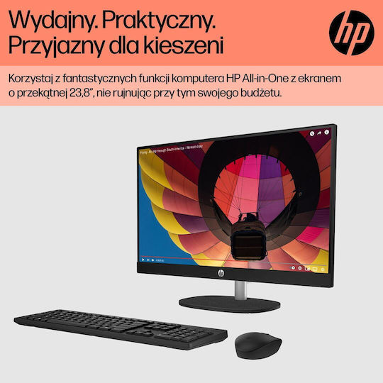 HP 24-cr0332nw 23.8" (Ryzen 7-7730U/16GB/512GB SSD/FHD/W11 Home) US