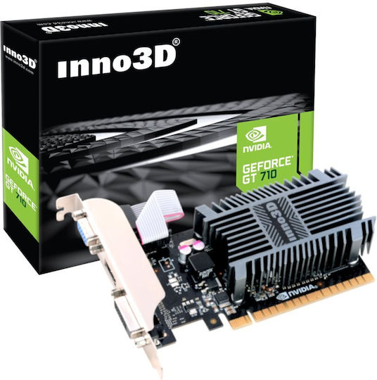 Inno 3D GeForce GT 710 2GB GDDR3 LP Κάρτα Γραφικών