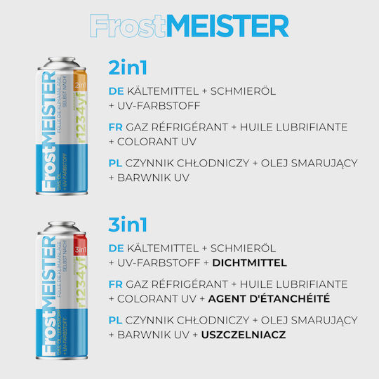 FrostMEISTER Υγρό Καθαρισμού για Air Condition Αυτοκινήτου 400ml