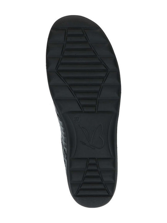 Damen Mokassins in Schwarz Farbe