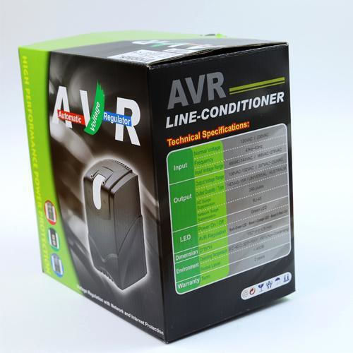 Invictus AVR-PL-1000VA Compact Voltage Regulator Relay with 2 Sockets Current