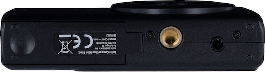 Rollei Compactline Mini Compact Φωτογραφική Μηχανή 64MP 4K UHD Μαύρη