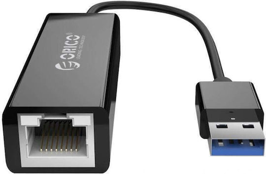 Orico UTJ-U3 USB Netzwerkadapter mit Verkabelter Verbindung Gigabit Ethernet