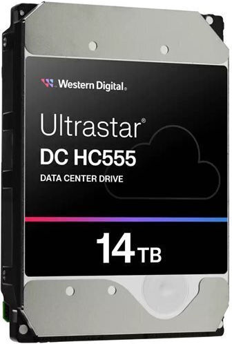 Western Digital Ultrastar DC HC555 14TB HDD Hard Drive 3.5" SAS 3.0 7200rpm with 512MB Cache for NAS / Server / Recorder 0B48711