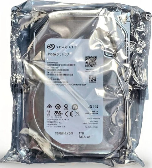 Seagate Pipeline 1TB HDD Hard Drive 3.5" 5900rpm with 64MB Cache for Laptop ST1000VM002