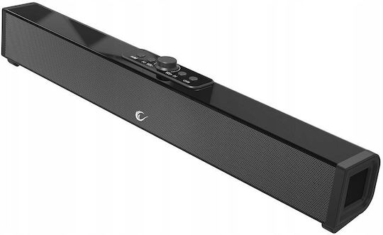 Rampage RM-1 Ηχεία Υπολογιστή 2.1 με Ισχύ 64W Μαύρα