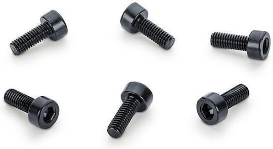 Schaller FL.Rose Saddle Mount Set of 6 Screw in Silver Color